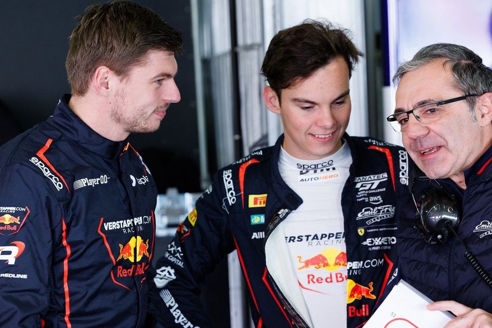 Max Verstappen y Thierry Vermeulen, Emil Frey Racing, Test de Portimao