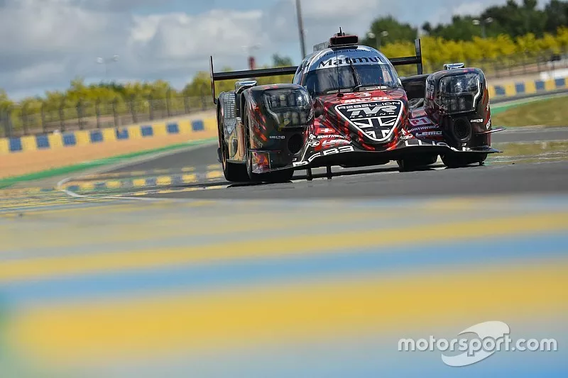 #3 Rebellion Racing Rebellion R-13: Nathanael Berthon, Gustavo Menezes, Thomas Laurent