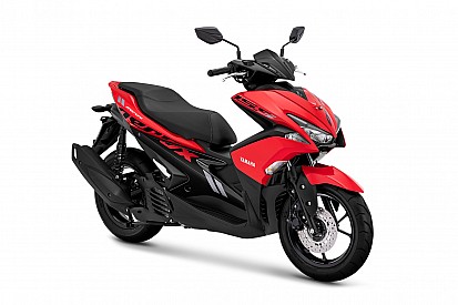 Warna baru Yamaha Aerox pertegas kesan sporty