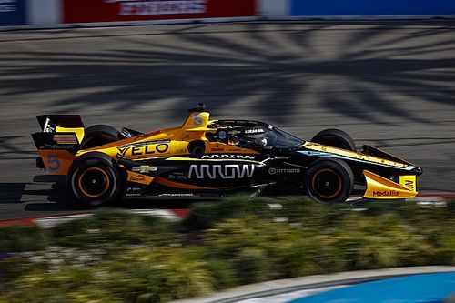 O&rsquo;Ward lidera FP2 en Long Beach y Canapino en 21&deg;