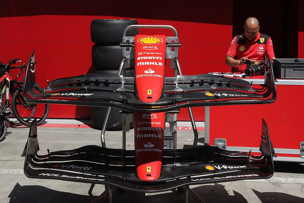 Ferrari SF-23 front wing detail  