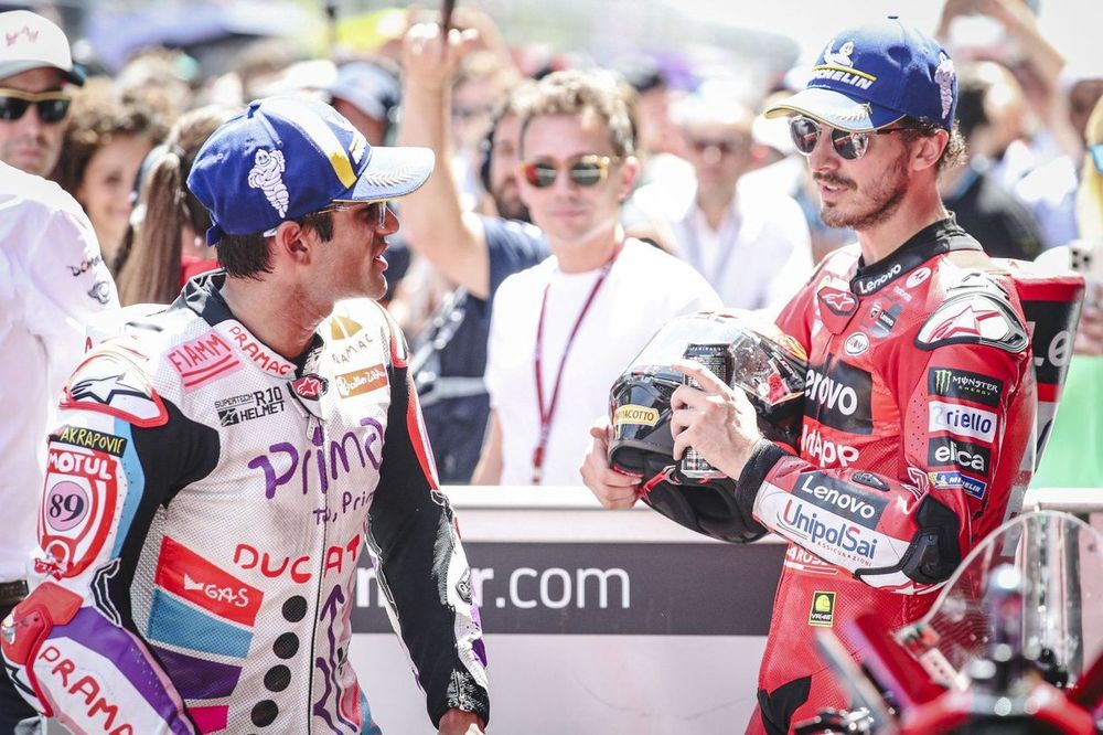 Jorge Martin, Pramac Racing, Francesco Bagnaia, Ducati Team