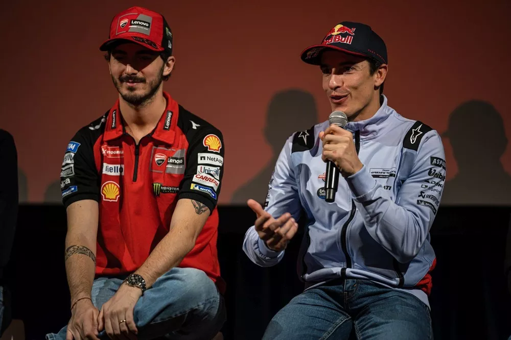 Marc Marquez, Gresini Racing, Francesco Bagnaia, Ducati Team