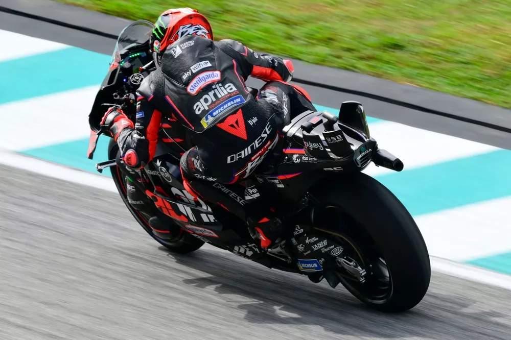 Subi Racer Aprilia a subi le revers qu'elle craignait à Sepang