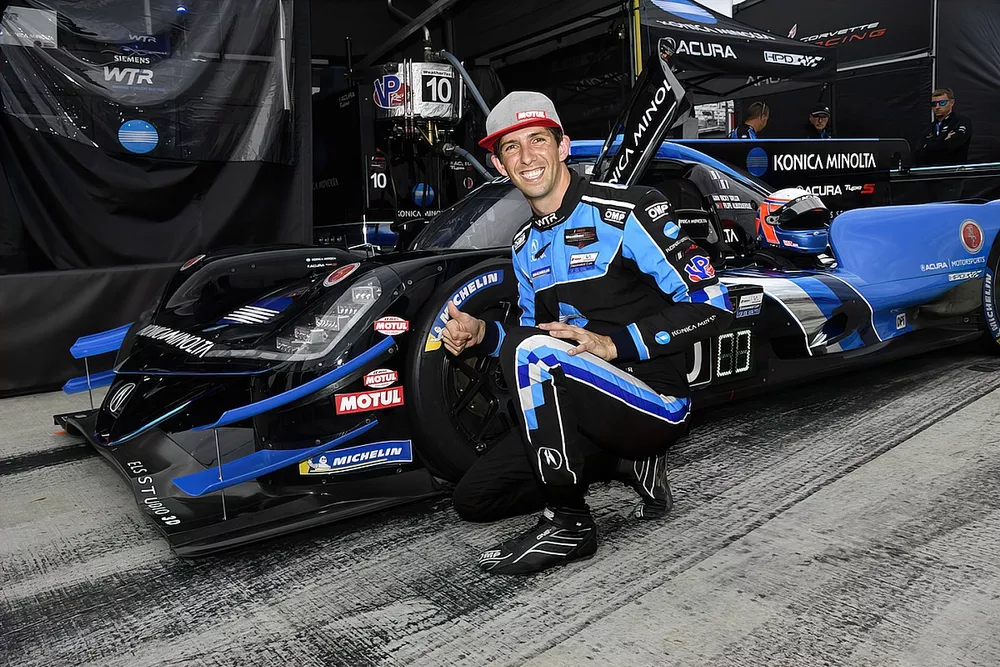 Pole sitter #10 Wayne Taylor Racing Acura ARX-05 Acura DPi: Ricky Taylor