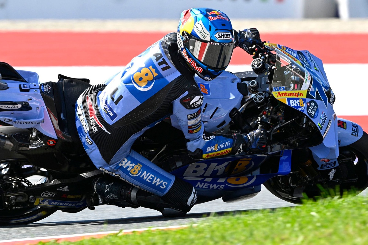 Alex Marquez explains crash during Austrian Grand Prix practice