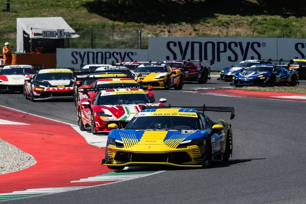 Azione in pista