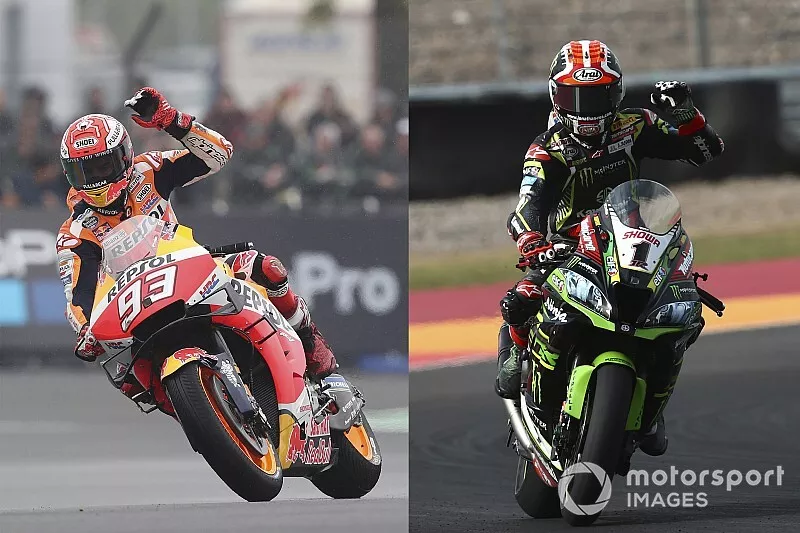 Marc M&aacute;rquez-Jonathan Rea