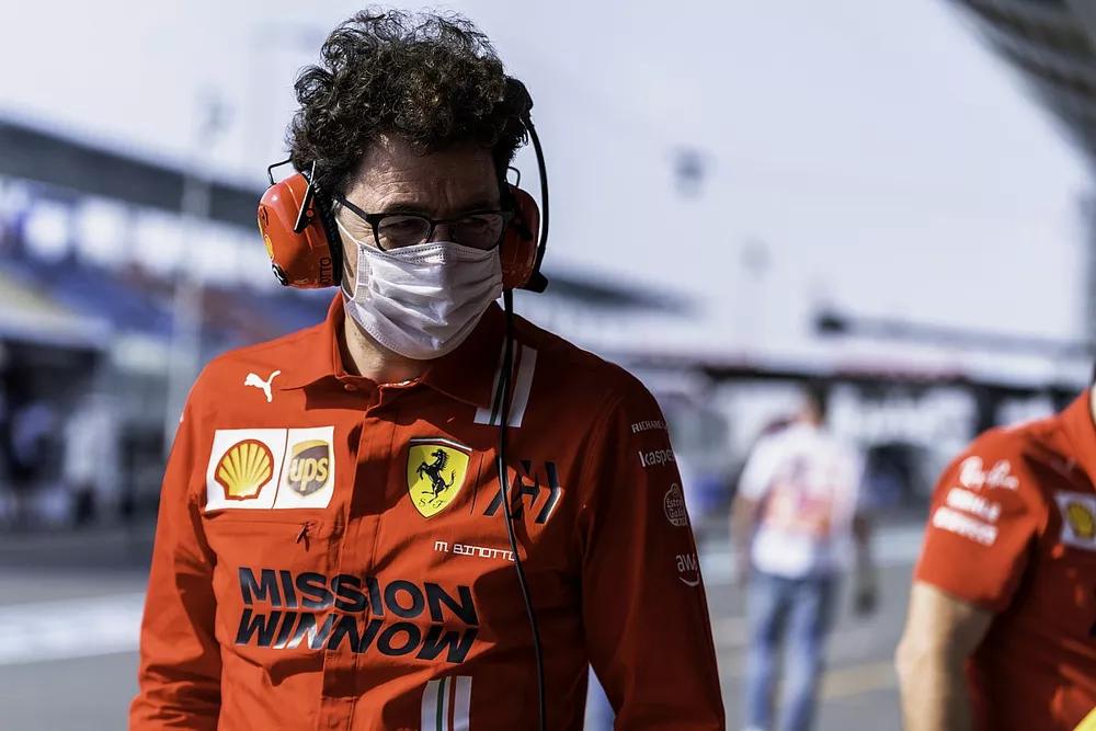 Mattia Binotto, Team Principal, Ferrari