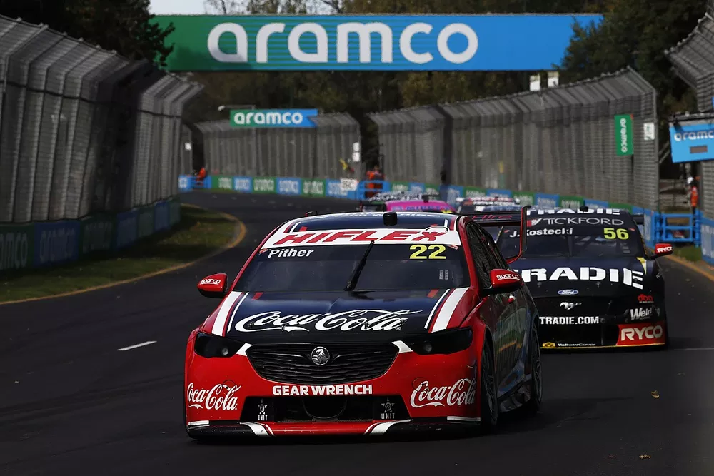 Chris Pither, PremiAir Racing, Holden Commodore ZB, Jake Kostecki, Tickford Racing, Ford Mustang GT 