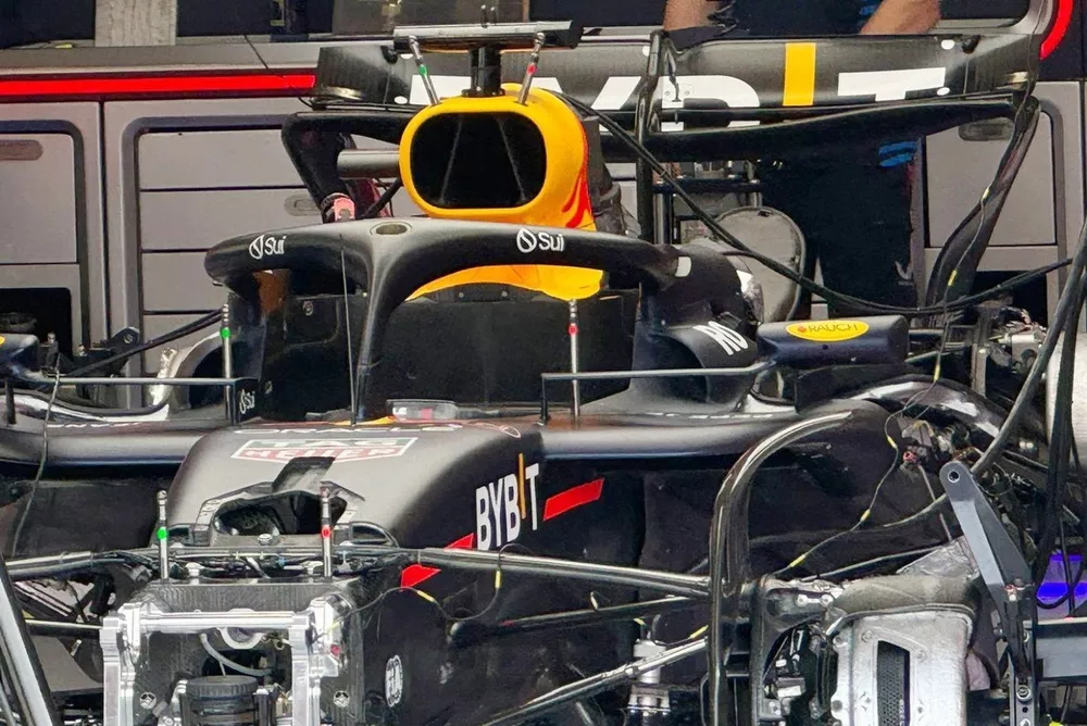 Detalles t&eacute;cnicos del Red Bull Racing RB20 