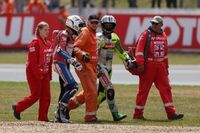 Morbidelli luch&oacute; por el podio con M&aacute;rquez con una fractura en el pie