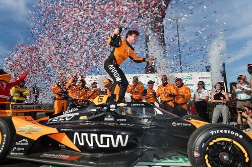 IndyCar: Pato O'Ward se lleva la victoria el s&aacute;bado en Iowa Speedway
