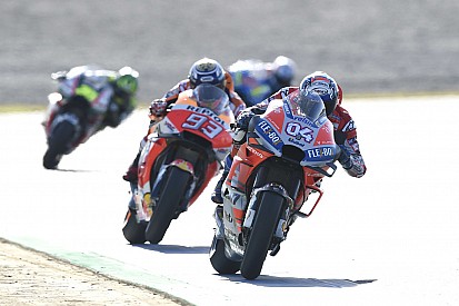 Dovizioso: “Cuando te juegas el título con Márquez no puedes conformarte con sumar puntos”