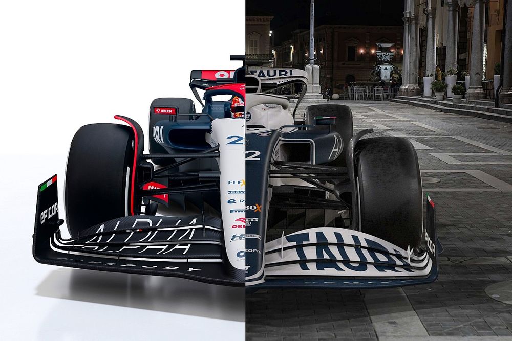 Comparaci&oacute;n AlphaTauri AT04 vs. AT03