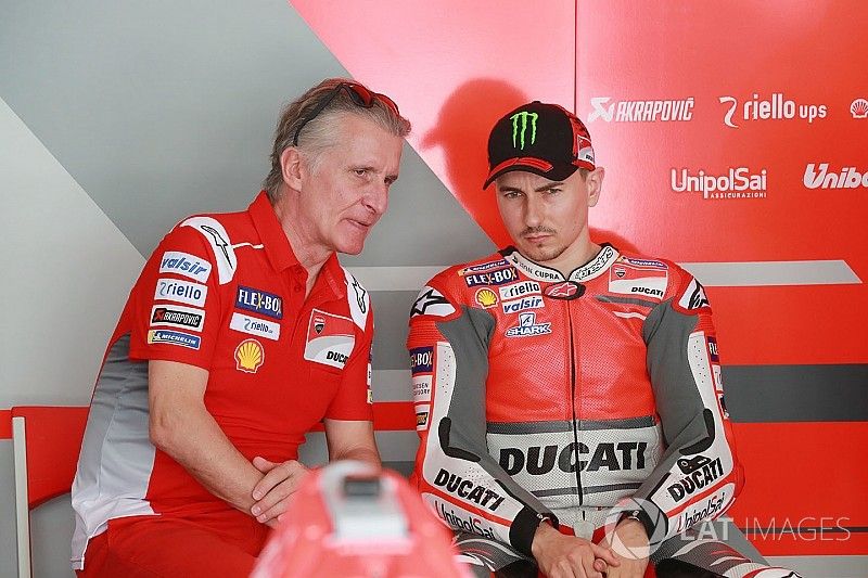 Ciabatti, Jorge Lorenzo, Ducati Team