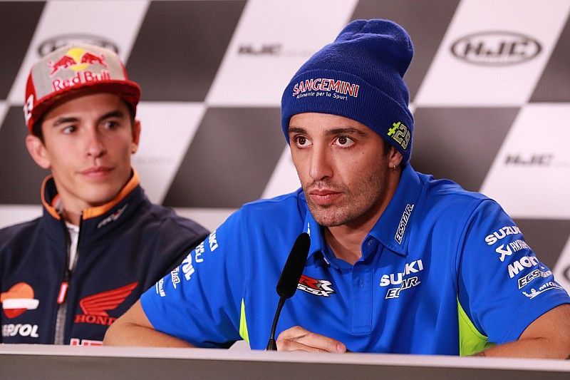 Marc Márquez, Repsol Honda Team, Andrea Iannone, Team Suzuki MotoGP