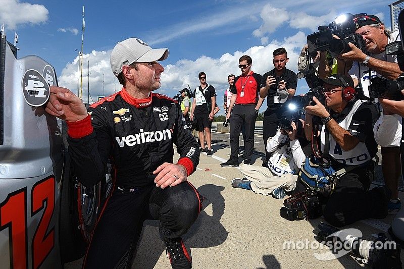 Polesitter Will Power, Team Penske Chevrolet