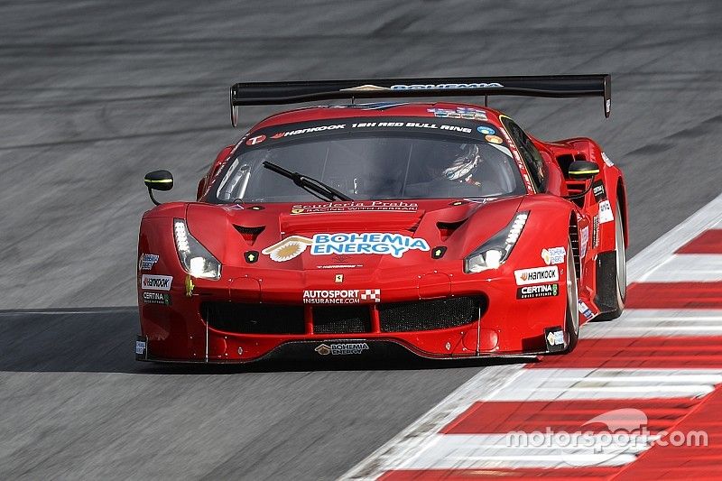 #11 Scuderia Praha, Ferrari 488 GT3: Jiri Pisarik, Josef Král, Matteo Malucelli