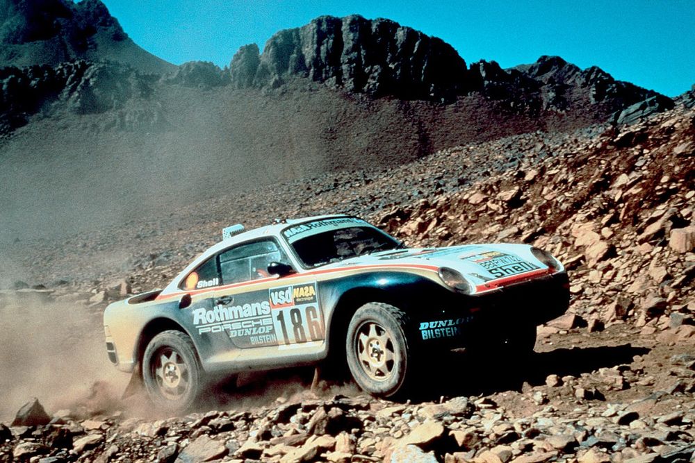 #186 Porsche 959: René Metge, Dominique Lemoyne