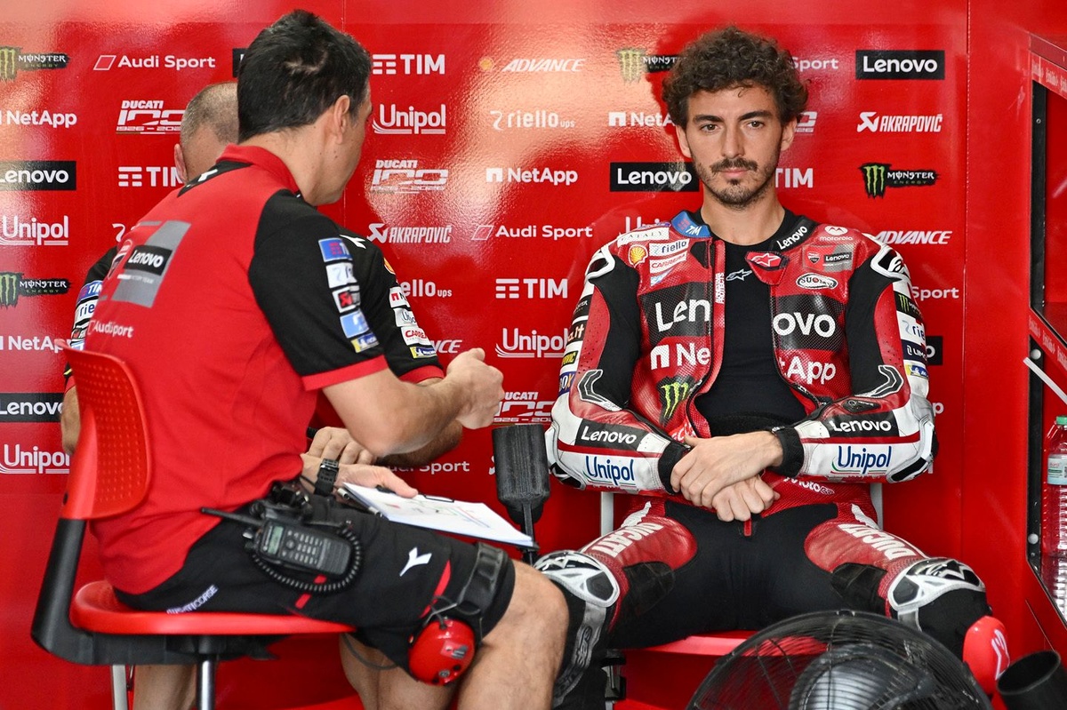 Francesco Bagnaia says “I just decided” on 2027 MotoGP plans amid links to Aprilia move