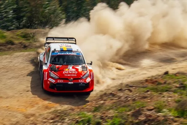 Oliver Solberg, Elliott Edmondson, Toyota Gazoo Racing WRT Toyota GR Yaris Rally1