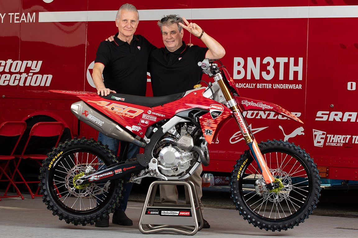 Ducati sbarcherà in AMA Supercross nel 2026 con la Desmo450 MX e il