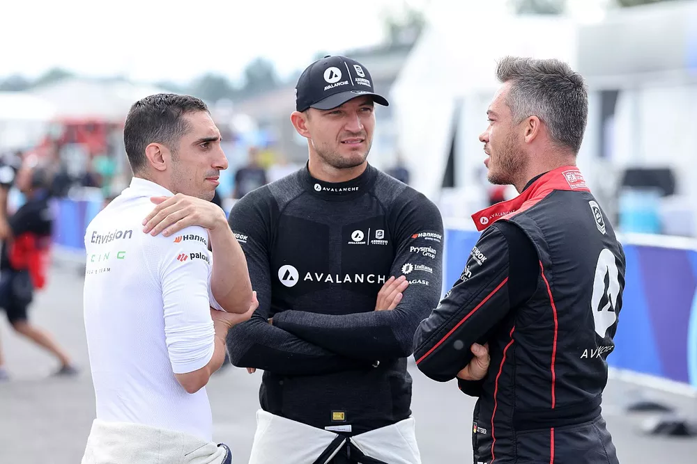 Sebastien Buemi, Envision Racing, Jake Dennis, Andretti Autosport, Andre Lotterer, Andretti Autosport