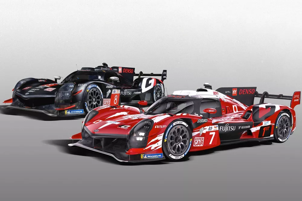La livr&eacute;e sp&eacute;ciale "GT-One" de Toyota pour les 24 Heures du Mans 2025