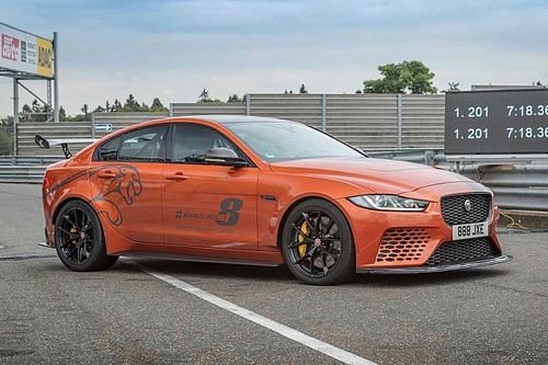 Jaguar Project 8 bate su propio r&eacute;cord en el N&uuml;rburgring
