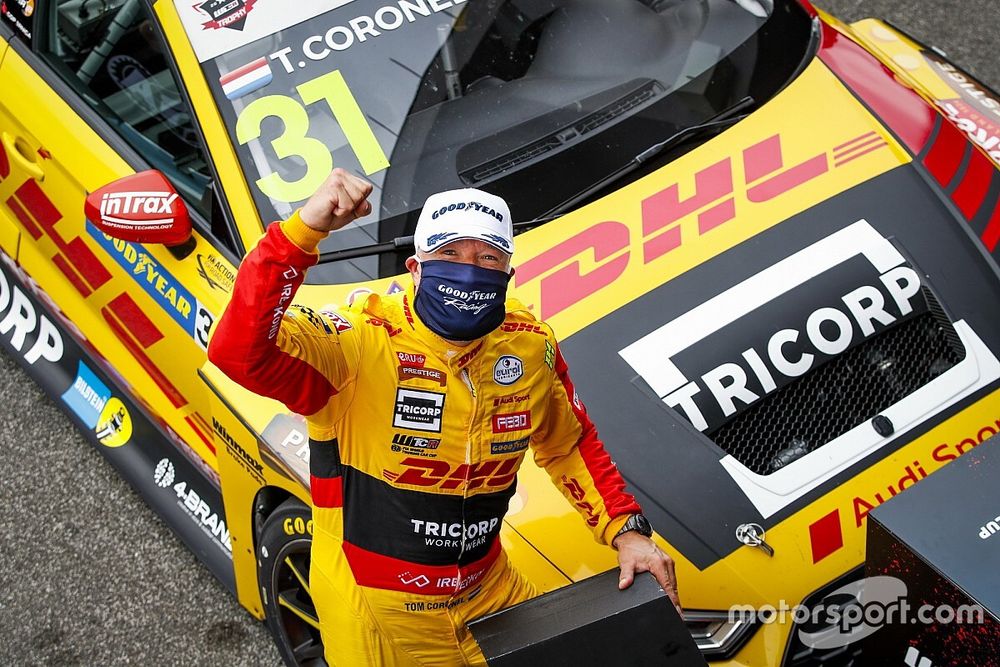 Racewinnaar Tom Coronel, Comtoyou DHL Team Audi Sport Audi RS3 LMS