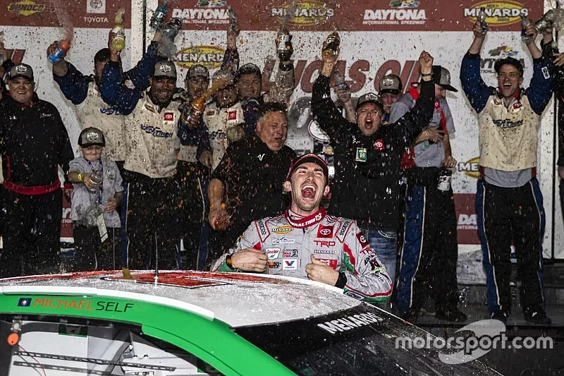 Winner Michael Self,  Venturini Motorsports Toyota