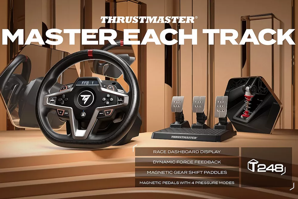 Thrustmaster T248 steering wheel