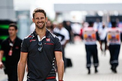 Grosjean "on thin ice" with race ban threat - Haas