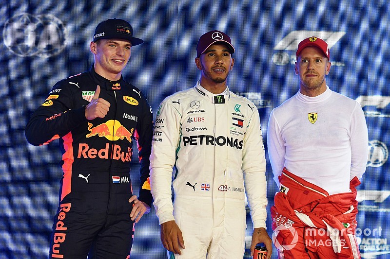 La parrilla de salida del GP de Singapur