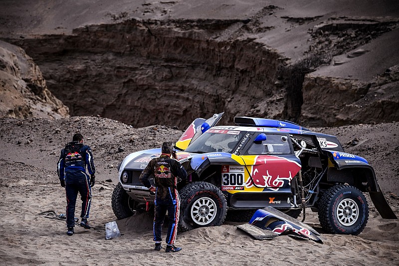Sainz kaza yüzünden