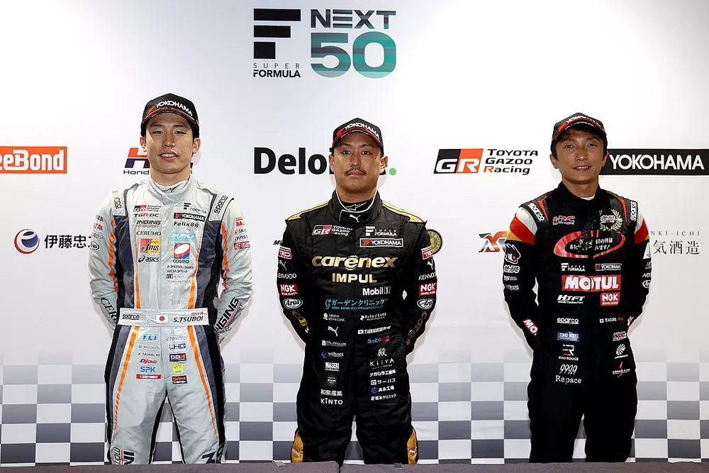 予選後会見, 関口雄飛（carenex TEAM IMPUL）, 坪井翔（JMS P.MU／CERUMO・INGING）, 野尻智紀（TEAM MUGEN）