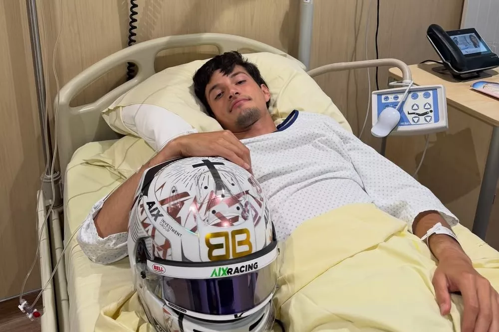Brad Benavides foi parar o hospital e quebrou tr&ecirc;s v&eacute;rtebras ap&oacute;s acidente em M&ocirc;naco na F&oacute;rmula 3.