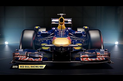 Une Red Bull parmi les F1 classiques de F1 2017