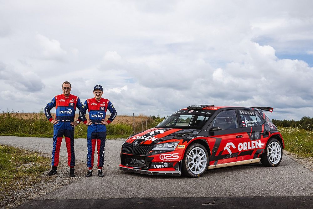Kacper Wr&oacute;blewski, Jakub Wr&oacute;bel, Skoda Fabia Rally2 evo
