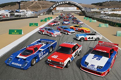 Deretan mobil balap Nissan hadir di Laguna Seca