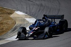 Grosjean contento con su test en IndyCar a pesar del trompo y el dolor