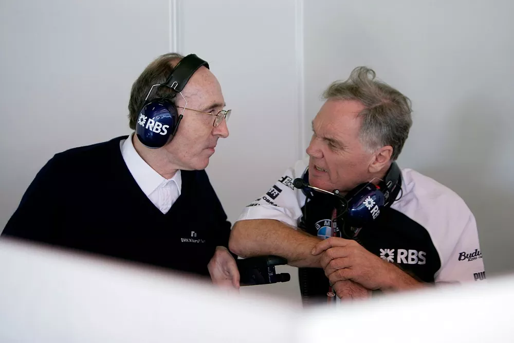 Frank Williams e Patrick Head