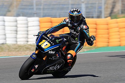 Marini pulveriza el récord de Jerez en la segunda sesión de test de Moto2