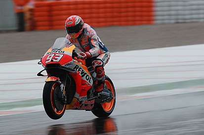 Márquez loue le "grip incroyable" de Valence sous la pluie
