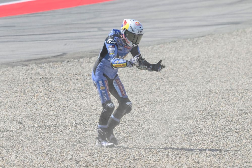 Alex Marquez, Gresini Racing crash