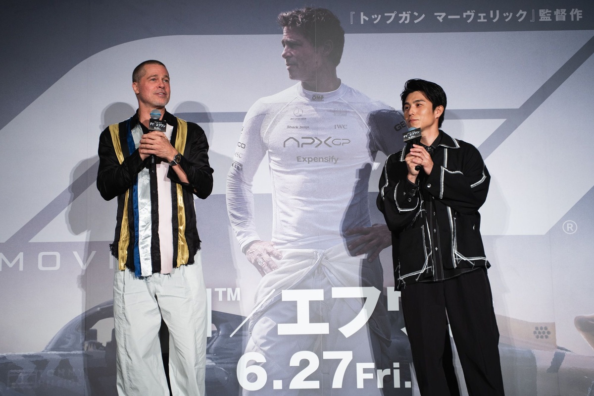 ブラッドピット 直筆サイン ブラピ Brad Pitt F1 俳優 Brad Pitt ブラッド ピット 直筆サイン PHOTO | ハリウッド男優