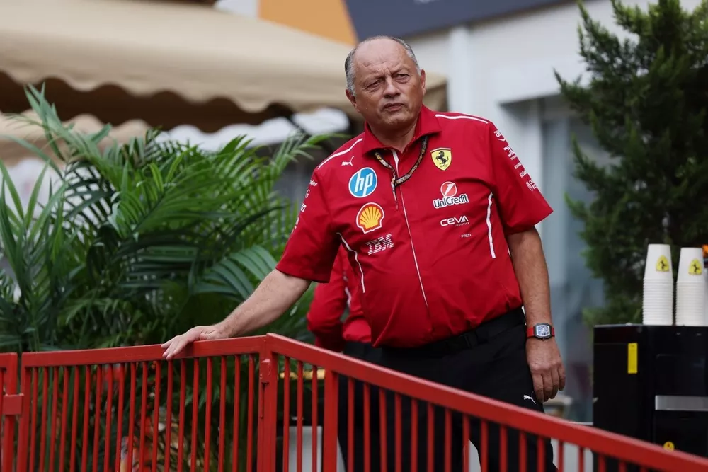 Frederic Vasseur, director de Ferrari