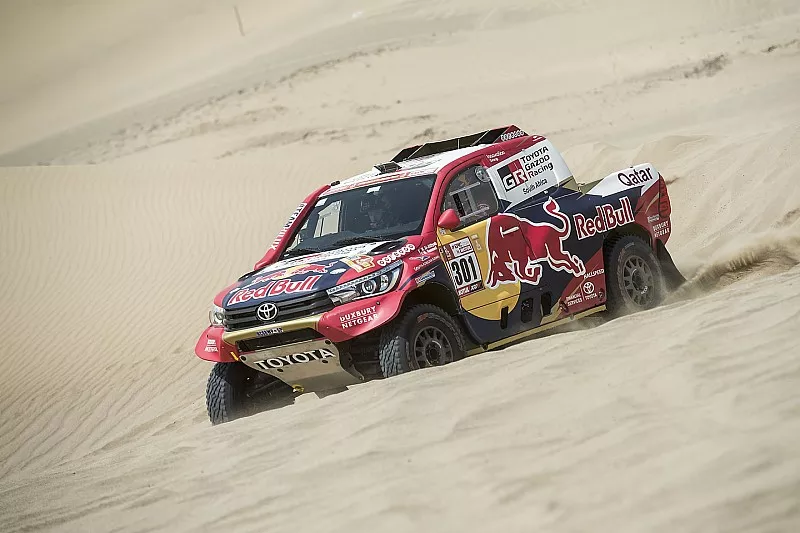 #301 Toyota Gazoo Racing Toyota: Nasser Al-Attiyah, Matthieu Baumel