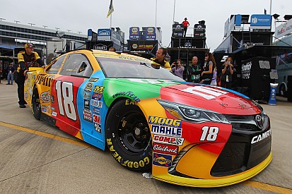 Reigning champion Kyle Busch fine with "flying under the radar"